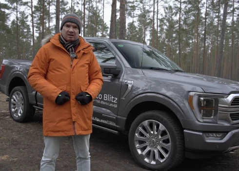 Pirmoreiz Latvijā! Testējam amerikāņu sapni Ford F-150 Latvijas mežos