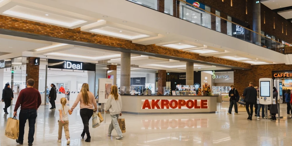 ТЦ AKROPOLE Rīga отпразднует 5-летие: посетителей ждут скидки, игры, подарки и конкурсы