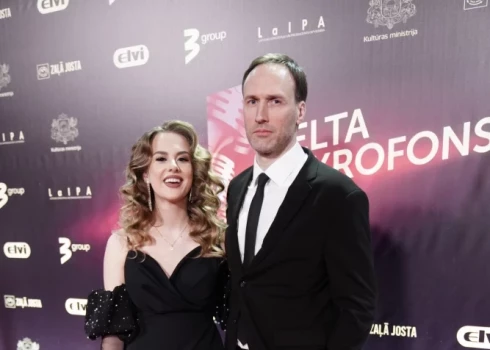 Ivars Krasts un Diona Liepiņa.