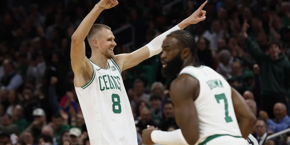 Latvijas basketbolists Kristaps Porziņģis.