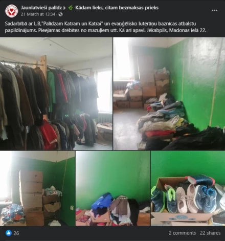 Vēl martā "Facebook" redzams, ka abas politisko partiju iedvesmotās labdarbības biedrības sadarbojas. Kā zināms, Aldis Gobzems, kura partijā savulaik bija "Apvienība jaunlatvieši" līderis Rūdolfs Brēmanis, nu startē Eiropas Parlamenta (EP) vēlēšanās no Brēmaņa politiskā spēka.