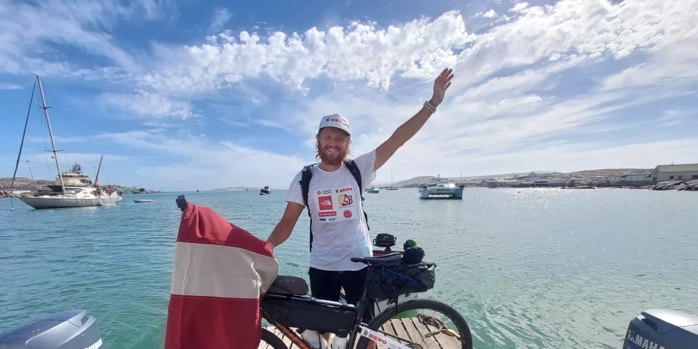 6 Ginesa pasaules rekordi! Kārlis Bardelis veicis ceļojumu apkārt ...