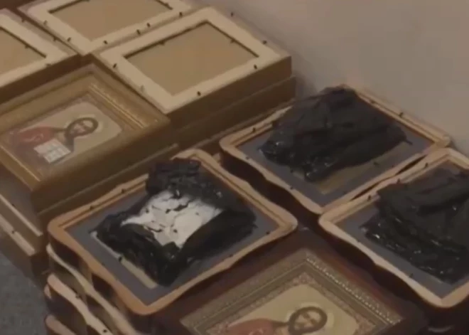 "Ar to varētu uzspridzināt piecstāvu māju": Krievijā aiztur no Latvijas iebraukušu cilvēku, kura pārvadātajās ikonās atrod sprāgstvielas