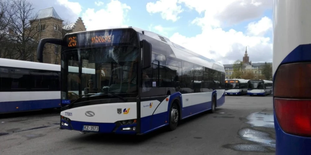 Rīgā mainīti 25., 55. un 56. autobusa maršruti