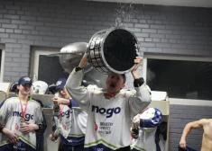 "Mogo"/LSPA hokejisti Jelgavā kļūst par OHL čempioniem