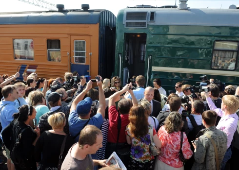 Вагоны поезда, на котором в Ригу приезжала Пугачева, станут апартаментами под Вентспилсом