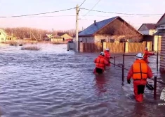 Krievijas Ārkārtas situāciju ministrijas publicētais foto no Orskas, Orenburgas apgabalā