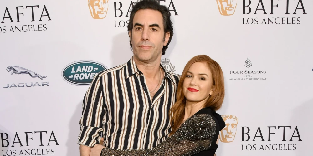 "Borata" zvaigznes Sašas Barona Koena 14 gadu ilgā laulība galā