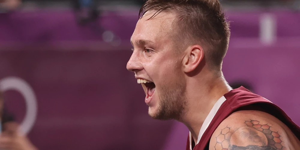 Olimpiskā zelta metiena autors Lasmanis nevarēs palīdzēt Latvijas 3x3 basketbola izlasei olimpiskajā kvalifikācijā