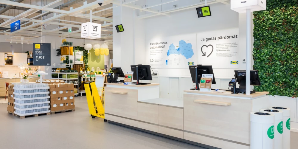 В Лиепае открылось новое место по обслуживанию клиентов IKEA - чем оно отличается от магазина в Риге?