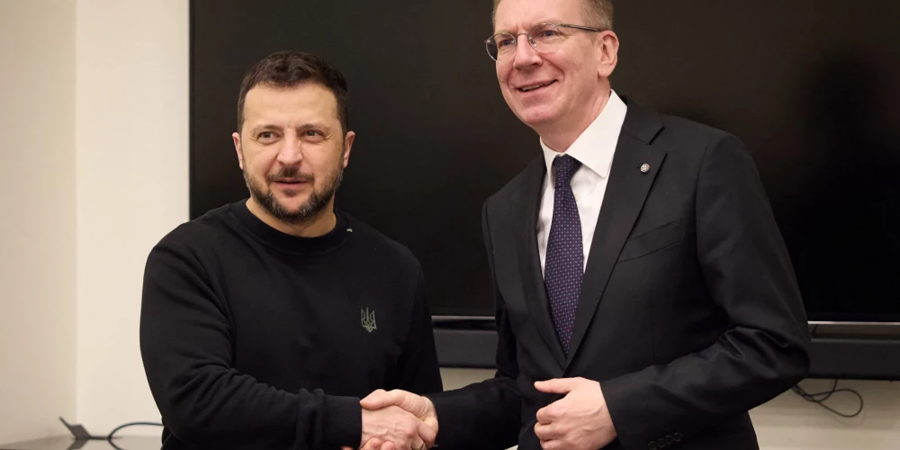 Latvijas un Ukrainas prezidenti vienojas par ilglaicīgu atbalstu un drošības saistībām