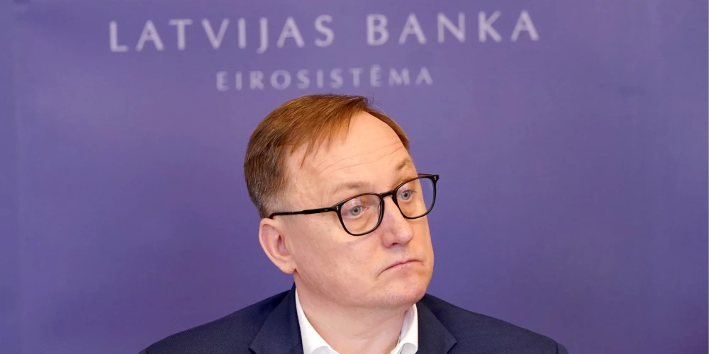 Eiropas Centrālās bankas procentlikmes varētu sākt samazināt jūnijā, prognozē Latvijas Bankas prezidents Mārtiņš Kazāks