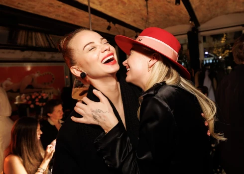 38. Rīgas modes nedēļas noslēguma ballītes viesi.