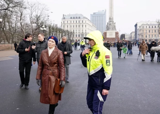 В марте на мероприятии памяти легионеров задержали прокремлевскую активистку Елену Крейле