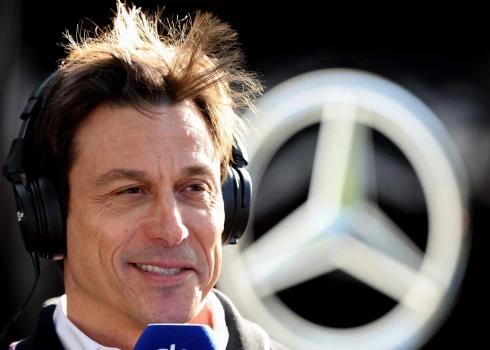 "Mercedes" komandas vadītājs Toto Volfs.