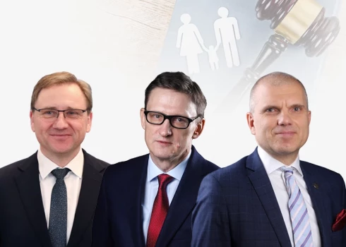 Gundars Bērziņš, Jurģis Liepnieks un Aigars Rostovskis stāsta, ka viņi domā par alimentu nemaksātājiem.