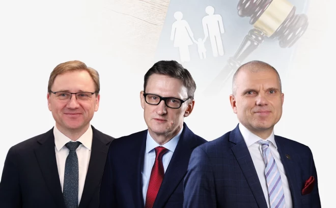 Gundars Bērziņš, Jurģis Liepnieks un Aigars Rostovskis stāsta, ka viņi domā par alimentu nemaksātājiem.