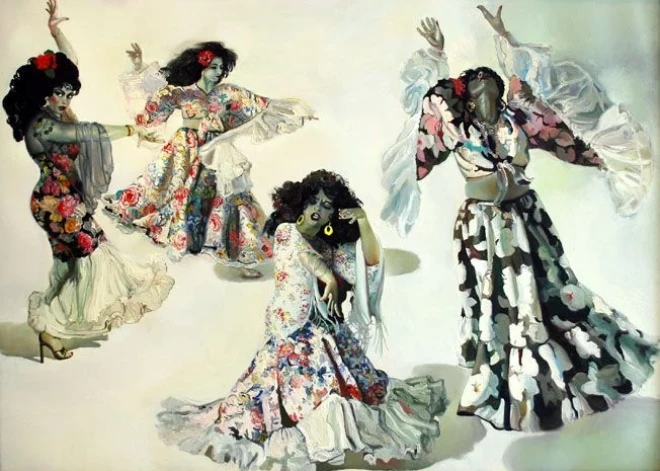 Maija Nora Tabaka. “Baltās čigānietes” (1991. gads).