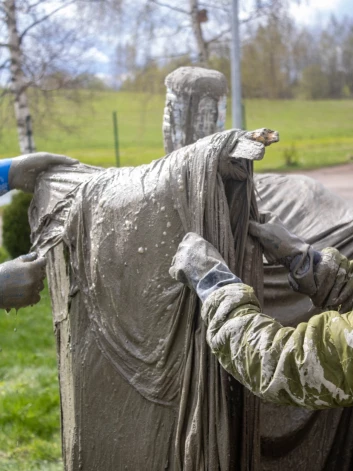 Neparasto Biķernieku statuju radīšanas process