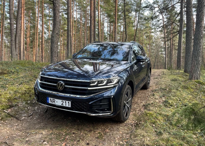 Tas vairs nav tautas vāģis - testējam "Volkswagen Touareg"