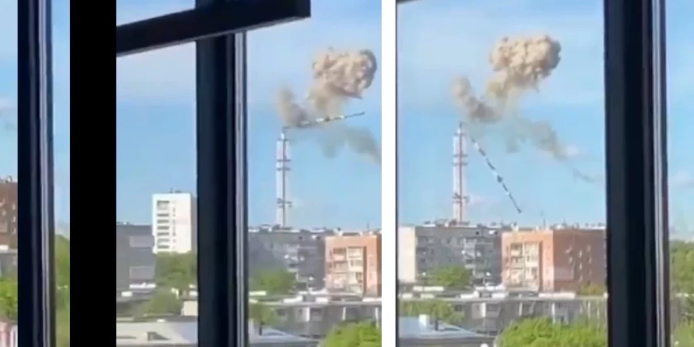 ВИДЕО: Россия атаковала Харьков - после удара ракеты упала телебашня