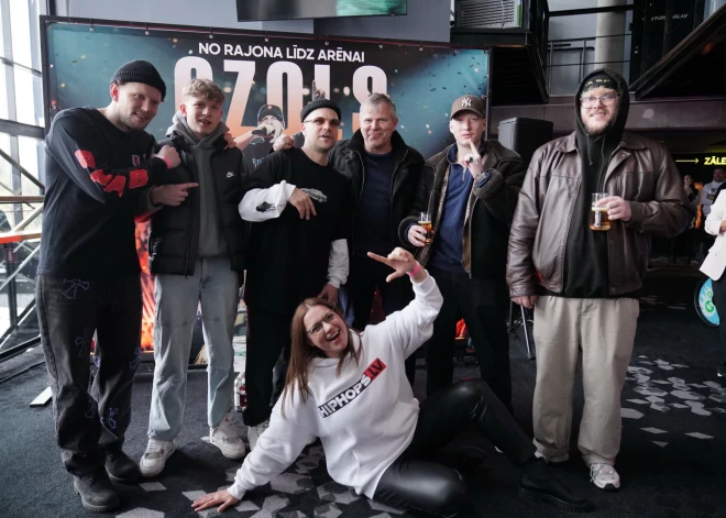 Latviešu hiphopa zvaigznes Ozola koncertfilmas “No rajona līdz arēnai” pirmizrāde kinoteātrī “Forum Cinemas” (foto: Mārtiņš Ziders)