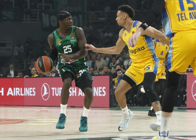 ULEB Eirolīgas izslēgšnas spēles sākas ar "Maccabi" uzvaru Atēnās