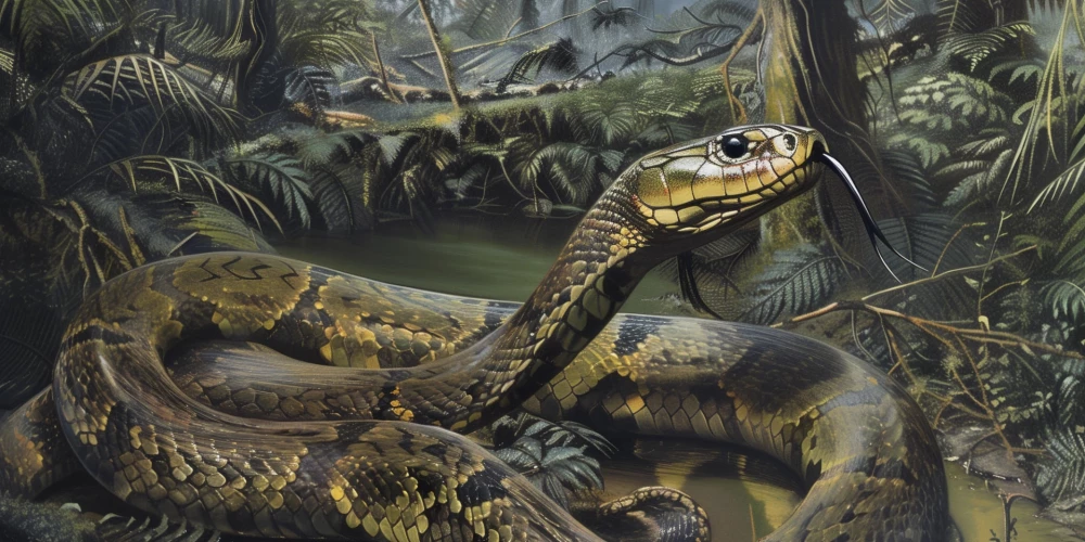Indijā atrasta aizvēsturiska milzu čūska