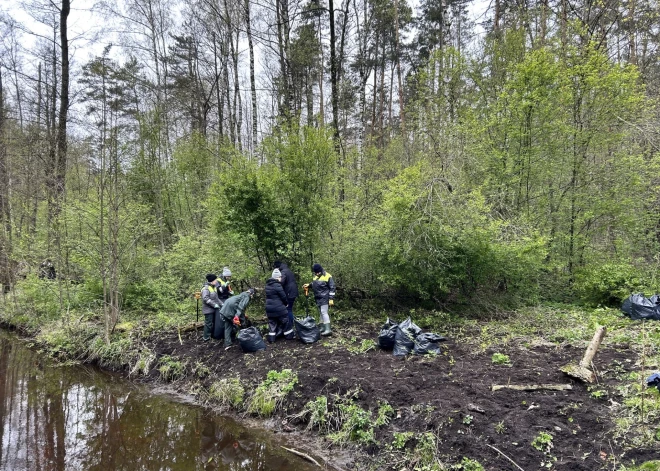 Talku mēnesis SIA “Rīgas meži” apsaimniekotajās teritorijās.