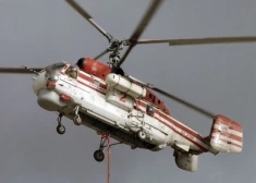 Ukraiņu aģentu darbs? Lidlaukā Maskavā iznīcināts kara helikopters "Ka-32"