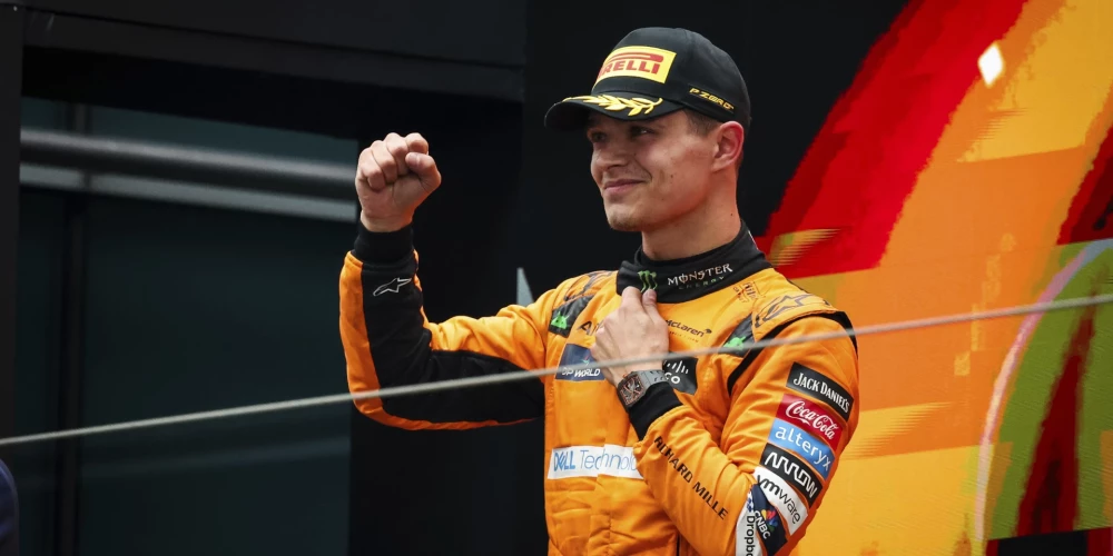  “McLaren” izskaidro Lando Norisa lieliskos rezultātus Ķīnas "Grand Prix"
