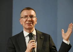 Президент Латвии Эдгар Ринкевич.