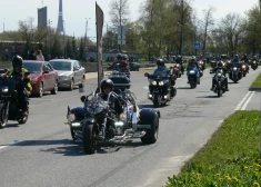 Впечатляющие фото и видео: сезон в Риге открылся парадом мотоциклистов