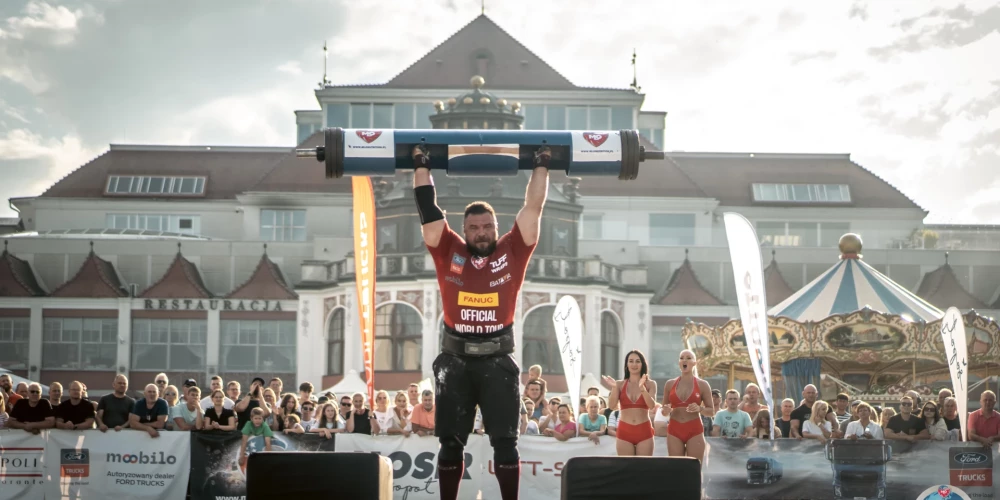 Aivars Šmaukstelis kļūst par otru spēcīgāko vīru Eiropā un sasniedz jau ceturto Ginesa rekordu