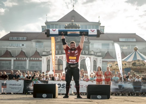 Aivars Šmaukstelis kļūst par otru spēcīgāko vīru Eiropā un sasniedz jau ceturto Ginesa rekordu