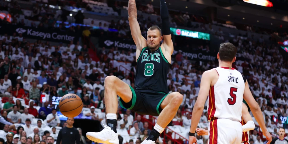 Porziņģis ar 18 punktiem palīdz "Celtics" sērijā atgūt vadību