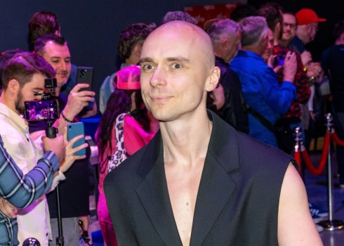 Донс на пре-пати "Евровидения" в Амстердаме.