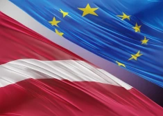 Gaismas akcija “Latvija mirdz Eiropā” Rīgā, Cēsīs, Rēzeknē un Liepājā
