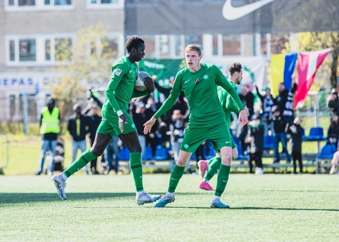 "Metta" un "Valmiera" futbola virslīgā cīnās neizšķirti