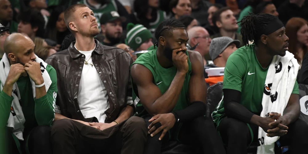 "Celtics" sasniedz konferences pusfinālu; Porziņģis spēli izlaiž