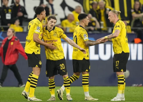 "Borussia" pārsteidz PSG un sper soli Čempionu līgas fināla virzienā