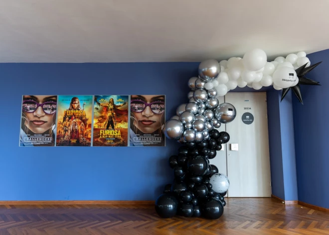 Daugavpils Kultūras pilī aprīkotā jaunā multimediju zāle “Daugavpils kino”.