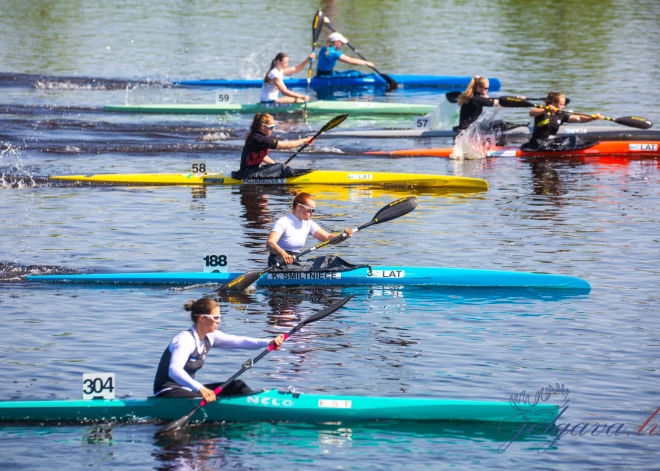  Jelgava izcīna 15 medaļas airēšanas čempionātā