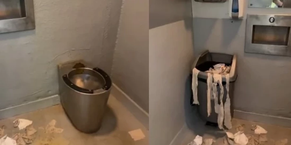 "Лучше под куст сходить": рижанка осталась в ужасе от "чистоты" в платном туалете в Межапарке