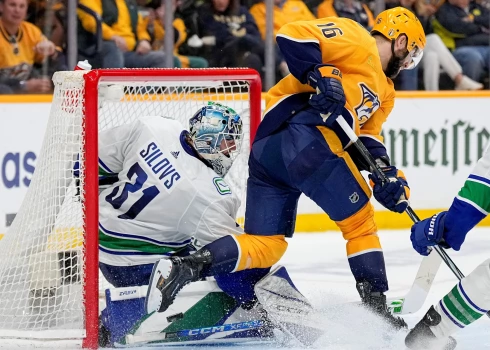 Šilovs kaldina uzvaru pret "Predators" (foto: Scanpix / SPO)