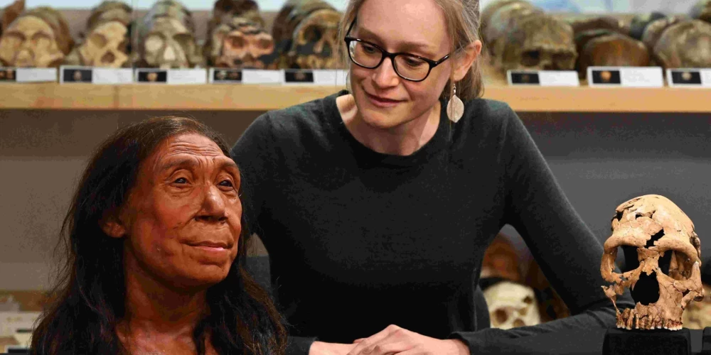 Pētnieki atklāj neandertāliešu sievietes seju