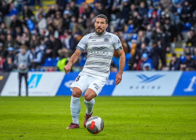 "Riga" futbolisti pārspēj "Audu" un tabulā pietuvojas RFS līdz minimumam