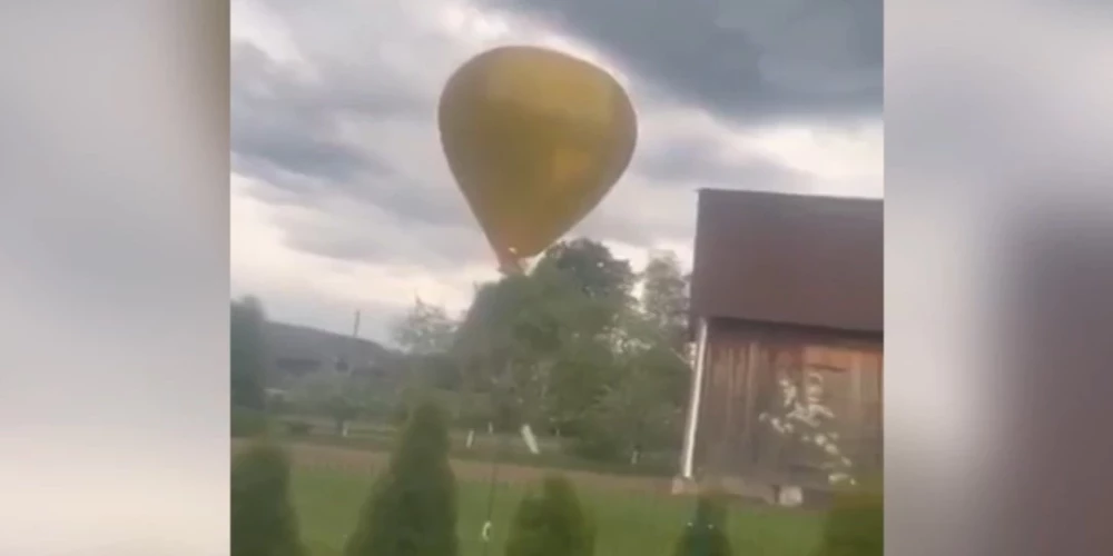 ВИДЕО: в Литве воздушный шар упал на дома - пострадали 7 человек
