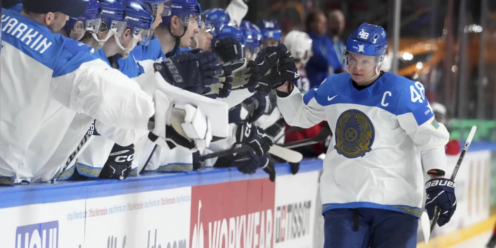 Latvijas hokejistu pretinieki Kazahstāna uz čempionātu ved 18 KHL hokejistus