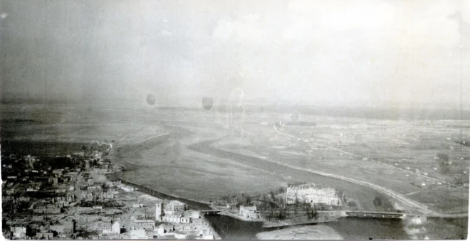 Tāda izskatījās Jelgava pēc sarkanarmijas bombardēšanas 1944. gada augusta sākumā.